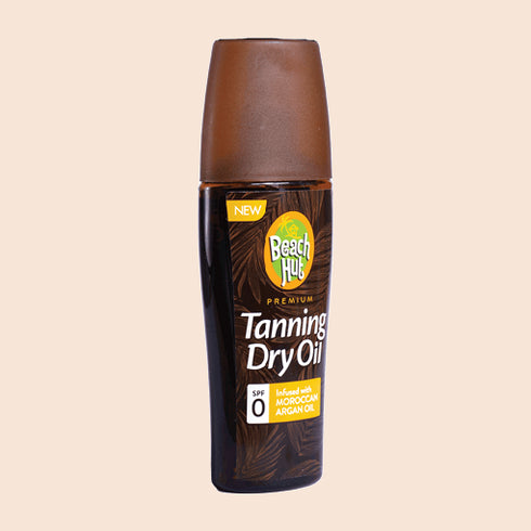Beach Hut Tanning Dry Oil SPF0 150ml with Moroccan Argan Oil