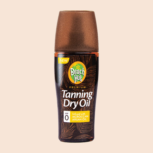 Beach Hut Tanning Dry Oil SPF0 150ml with Moroccan Argan Oil