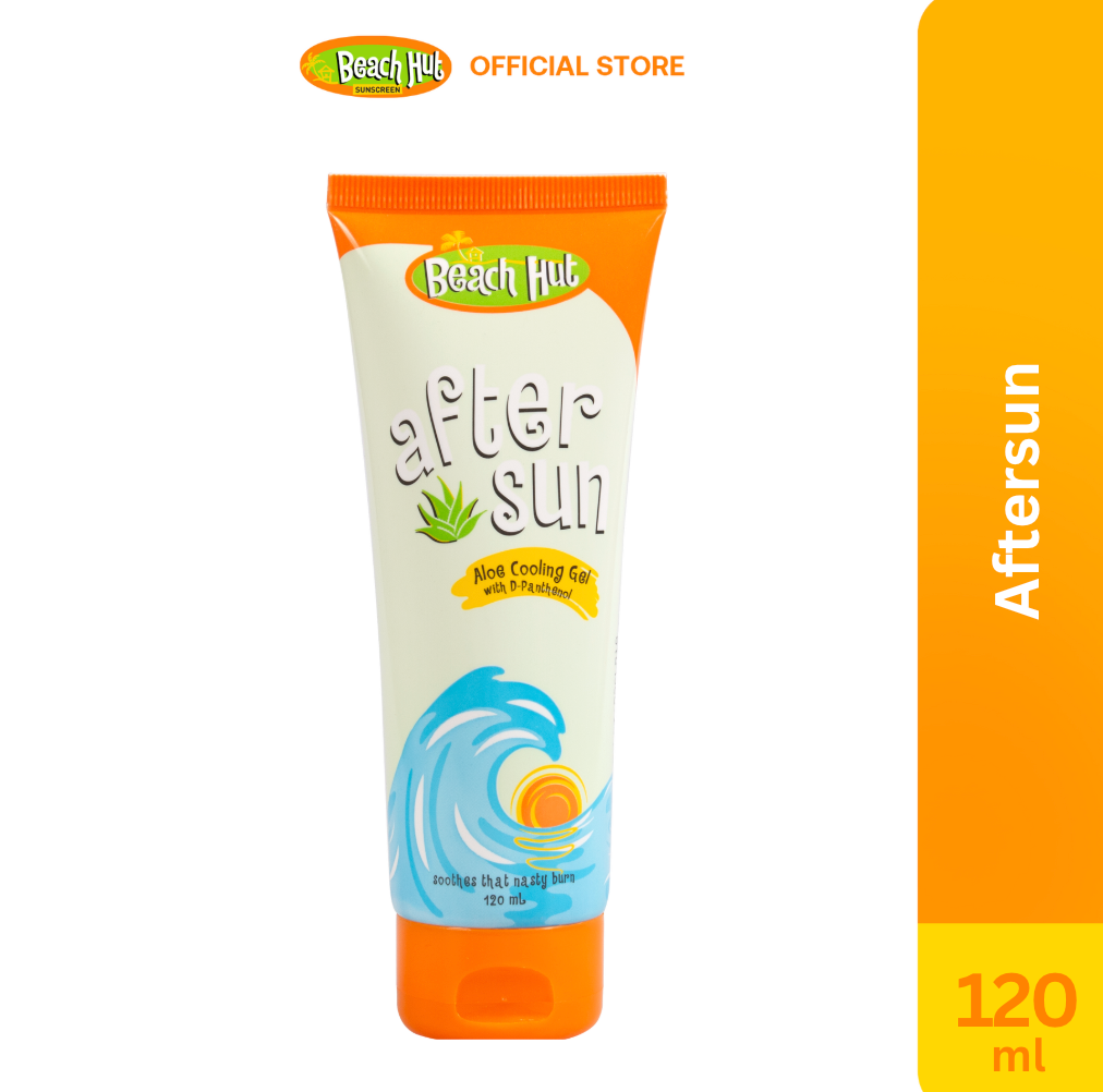 After Sun Soothing Gel with Natural Aloe Vera Extract 120mL – Beach Hut  Sunscreen