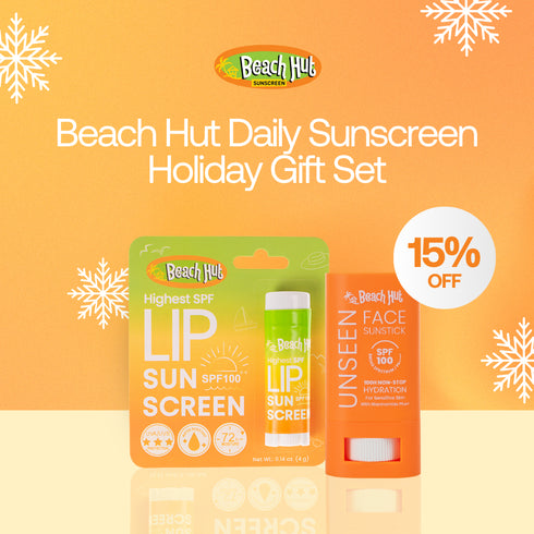 Holiday Bundle: Beach Hut Face and Lip Gift Set