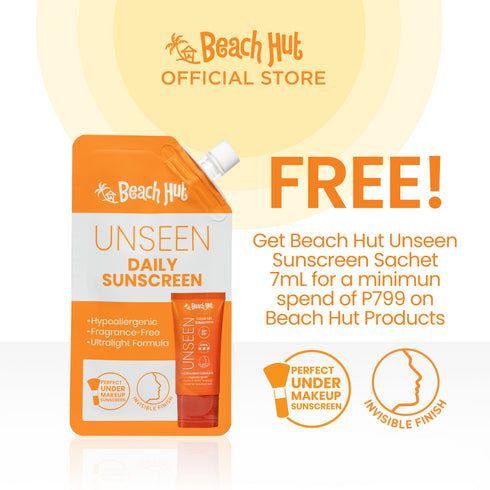 FREEBIE: Beach Hut Unseen Daily Sunscreen Sachet 7mL
