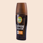 Tanning Dry Oil SPF4 150ml Clear Spray Body Sunscreen with Coconut & Macadamia Oil