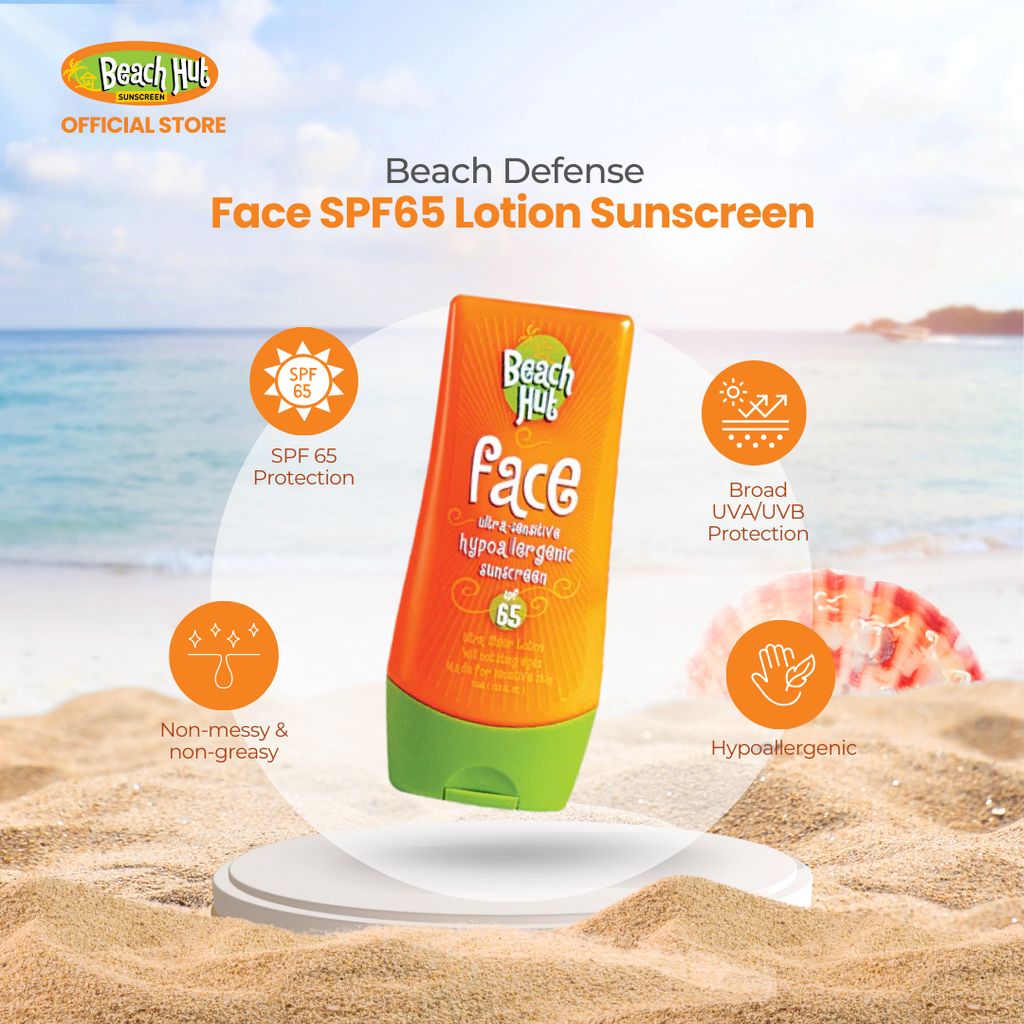 Beach Hut Face SPF 65 Lotion 75ml