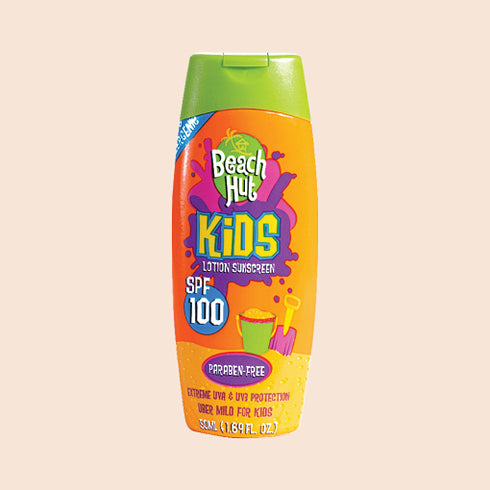 Beach Hut Kids SPF 100 Lotion Sunscreen 50ml