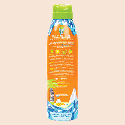 MAX SPF 100 ++ Ice Summer Aerosol Sunscreen Body Spray 177mL