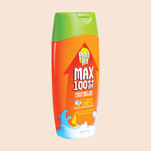 Beach Hut Max SPF100++ Sunscreen 100ml