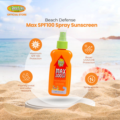 Beach Hut Max SPF100++ Sunscreen Spray 150ml