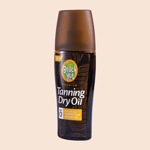 Tanning Dry Oil SPF 0 150ml Clear Spray with Moroccan Argan Oil