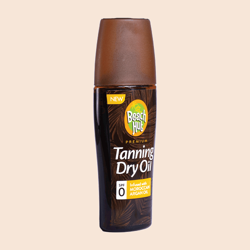 Tanning Dry Oil SPF 0 150ml Clear Spray with Moroccan Argan Oil