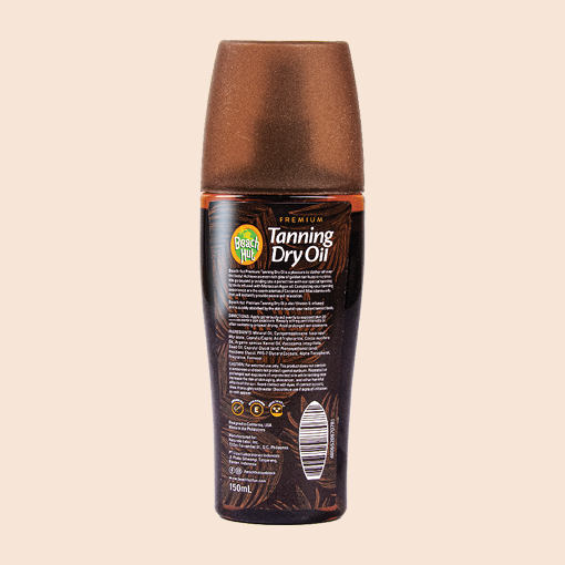 Tanning Dry Oil SPF 0 150ml Clear Spray with Moroccan Argan Oil