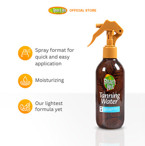 Beach Hut Tanning Water SPF4 200ml