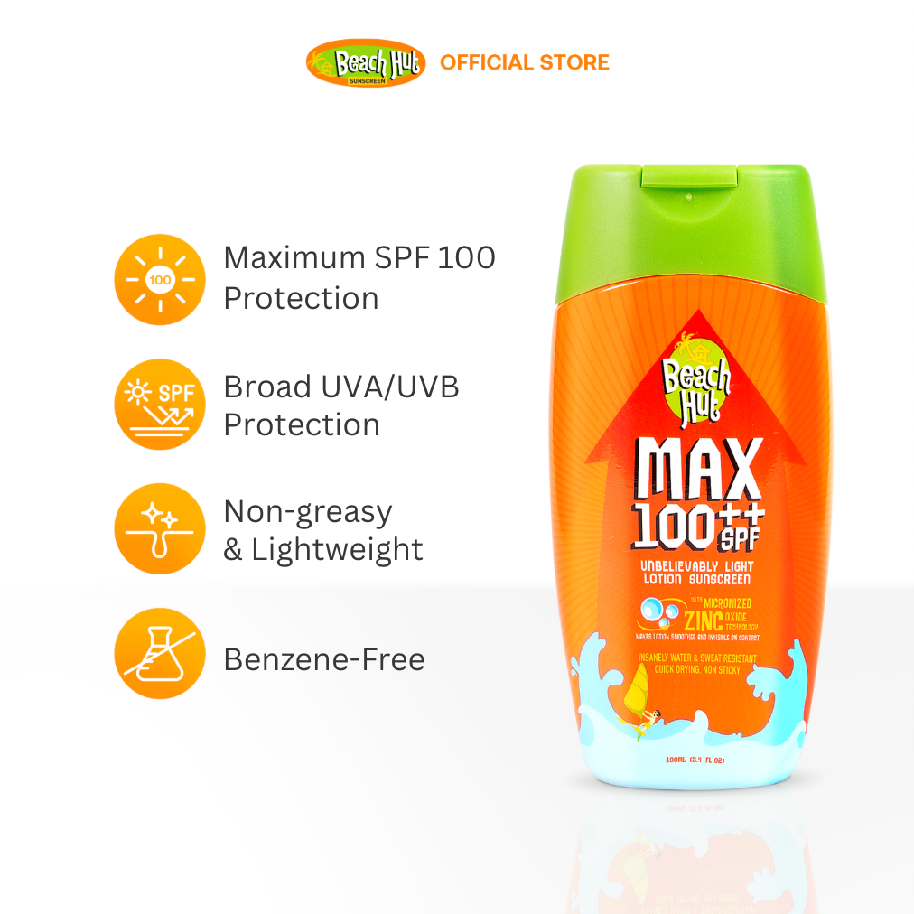 MAX SPF 100 ++ Sunscreen Body Lotion 100mL