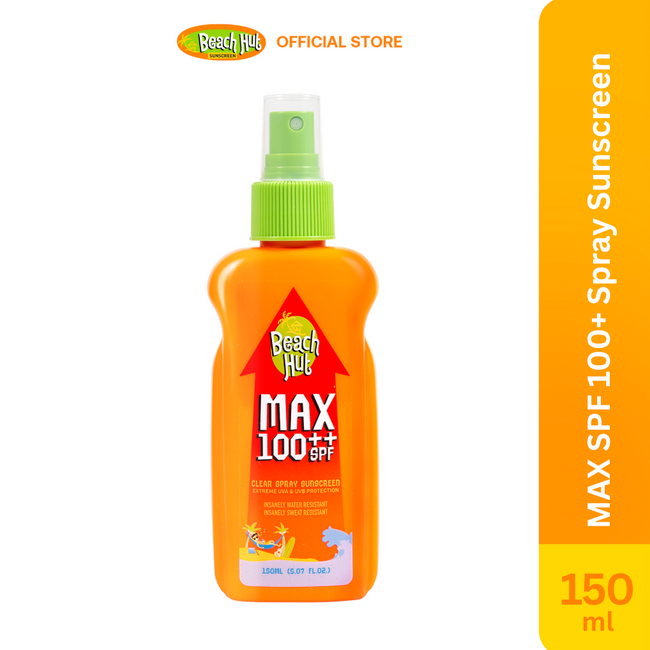 Beach Hut Max SPF100++ Sunscreen Spray 150ml Hover Image