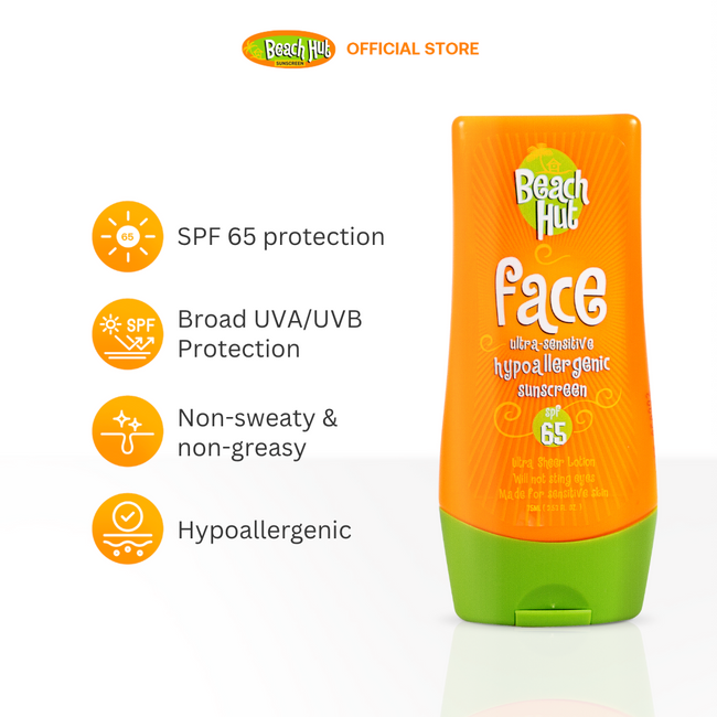 Beach Hut Face SPF 65 Lotion 75ml Main Image