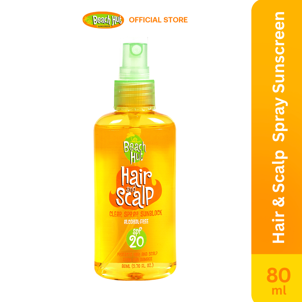 Beach Hut Hair and Scalp Clear Spray Sunblock 80ml