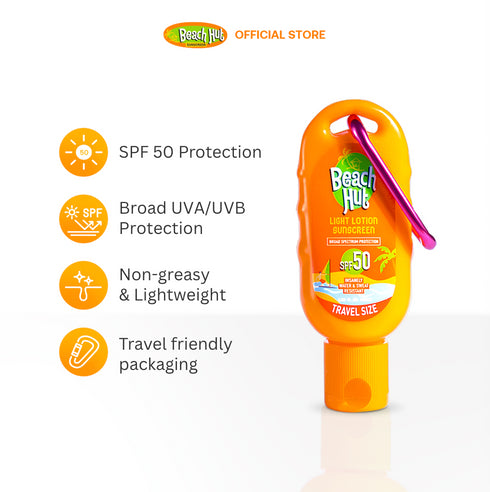 Beach Hut Sunblock SPF50 Light Lotion Sunscreen 40ml