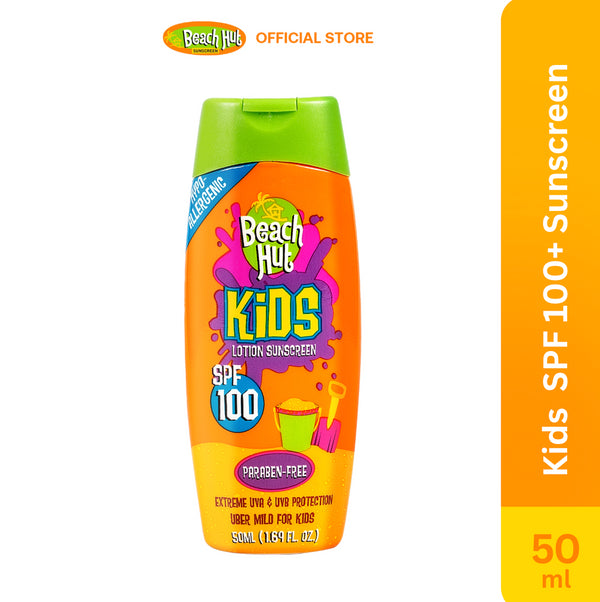 Beach Hut Kids SPF 100 Lotion Sunscreen 50ml