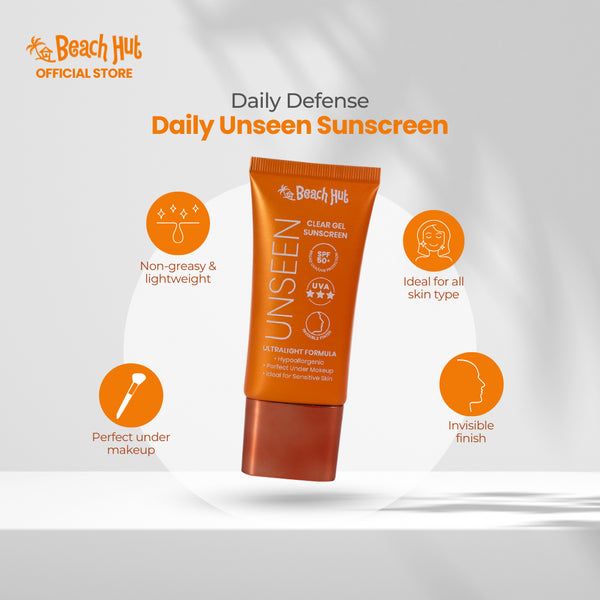 Beach Hut Daily Unseen Sunscreen 50mL