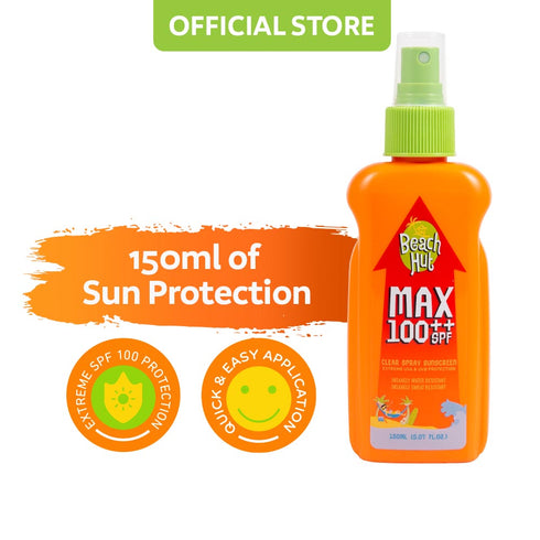 Beach Hut Max SPF100++ Sunscreen Spray 150ml